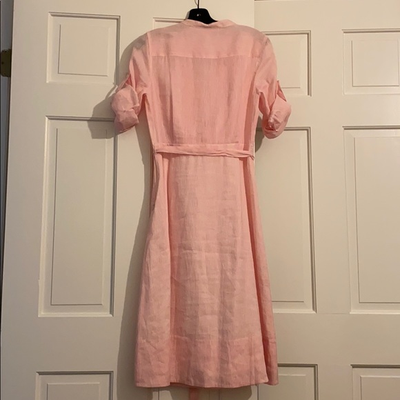 JCrew summer ruffle detail shirt dress - Picture 2 of 4